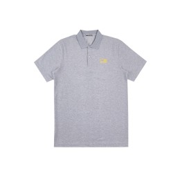 Customized gray short-sleeved Polo shirt, men's style Polo shirt, embroidered LOGO, employee uniform, moving company, logistics and transportation P1575 Customized gray short-sleeved Polo shirt, men's style Polo shirt, embroidered LOGO, employee uniform, moving company, logistics and transportation P1575